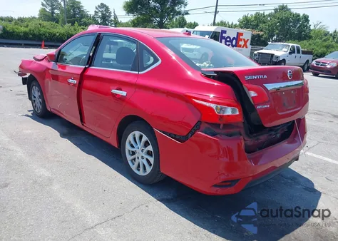 2018 Nissan Sentra Sv from USA, damaged, VIN 3N1AB7AP4JL647446